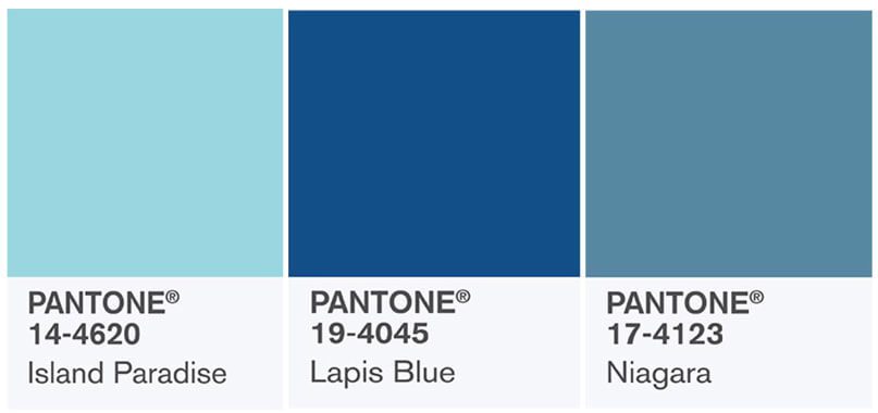 pantone blu